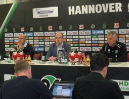Pressekonferenz vor dem Spiel Hannover 96 - Fortuna Düsseldorf